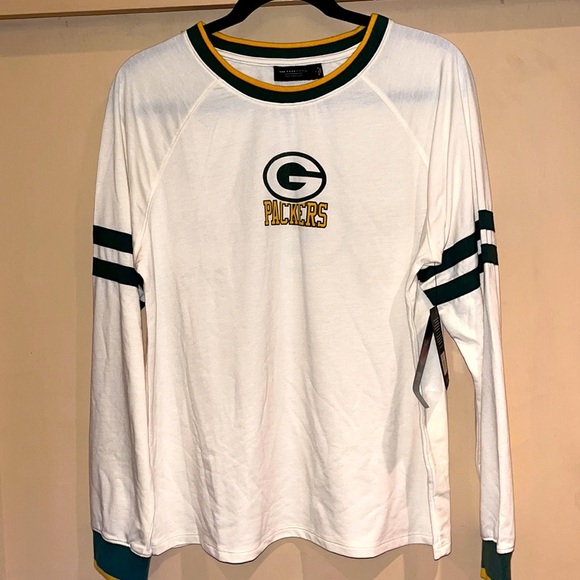 Green Bay ladies football jersey NWT size large - Picture 1 of 9